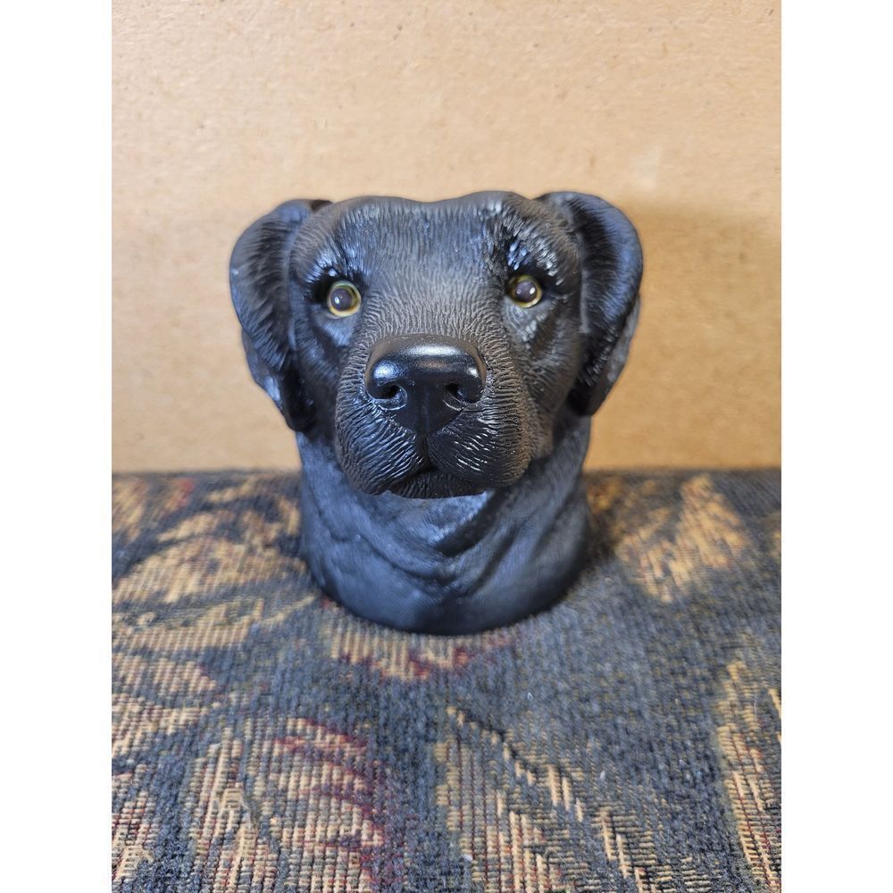 Unique 3D Black Lab Can Koozie